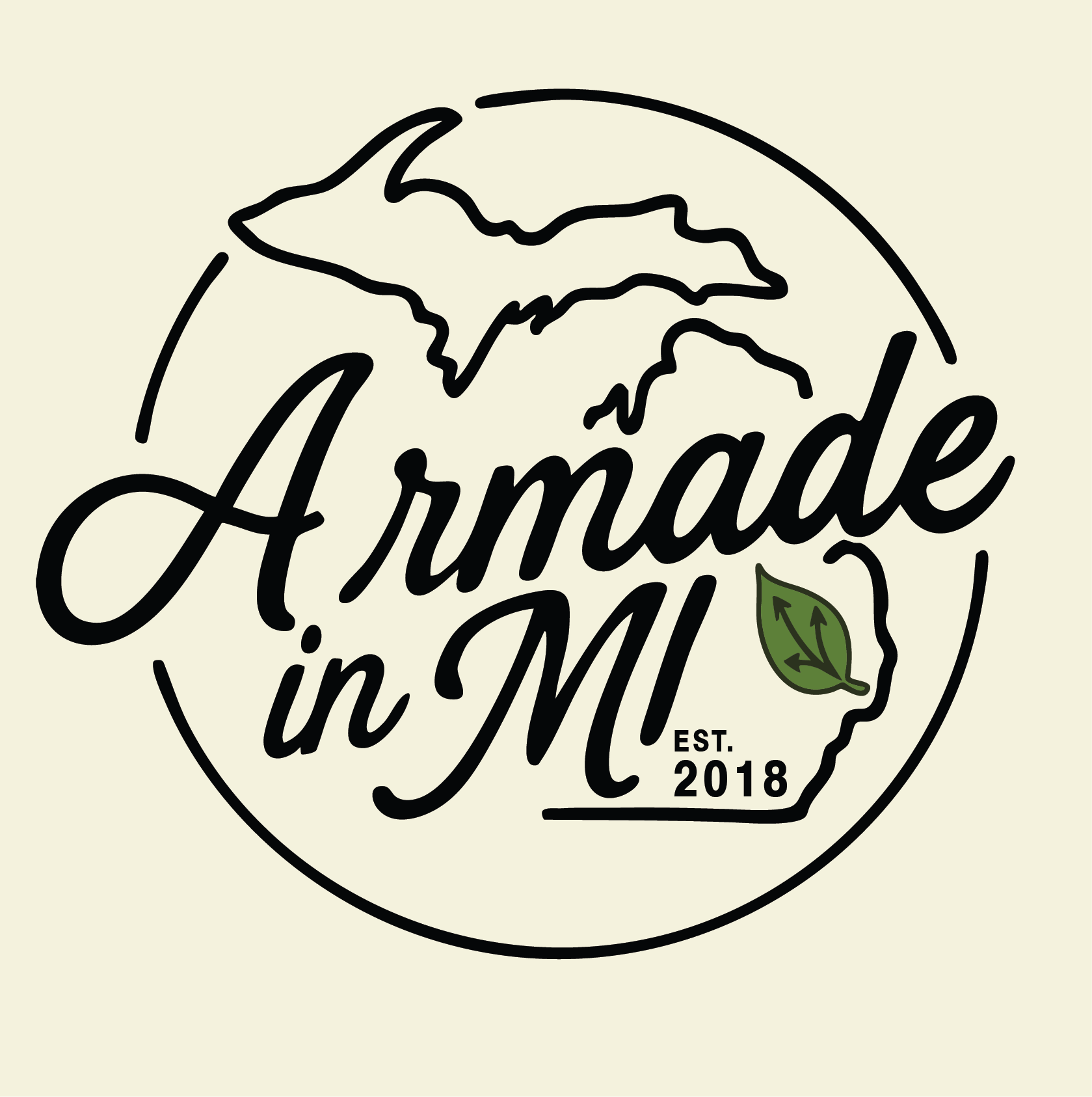 Armade in MI Logo